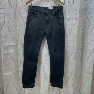 Wrangler Men's Slim Straight Jeans - Black